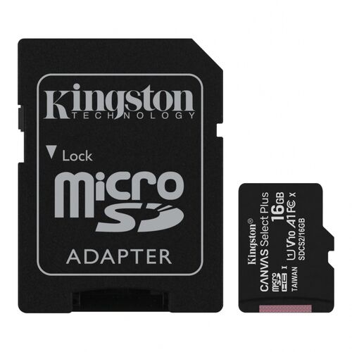 Tarjeta Micro Sd 16Gb Kingston 100MB/s