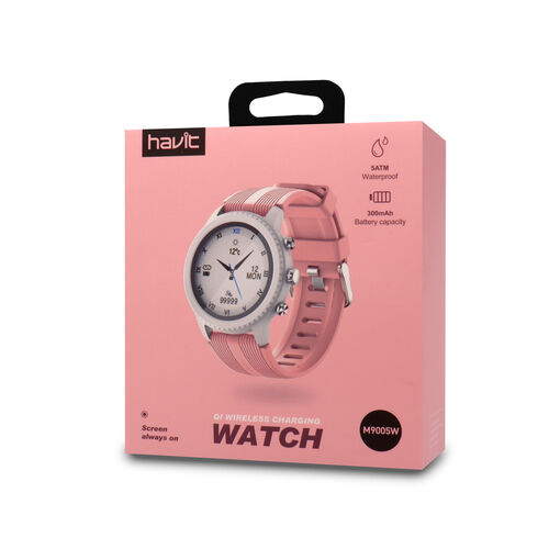 Reloj Inteligente M9005W Deportivo IP67 Havit ROSA