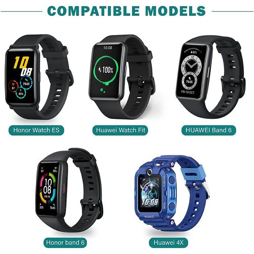 Cargador Compatible con Huawei Watch Fit/Fit 2/Fit New/Fit Mini/Fit Elegant, Huawei Band 7/6/ 6 Pro, Honor Band 6/ Watch