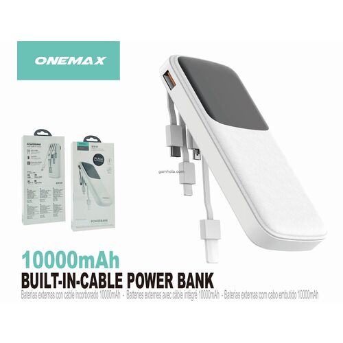 PowerBank Batera externa 10000mAh ONEMAX EFX107
