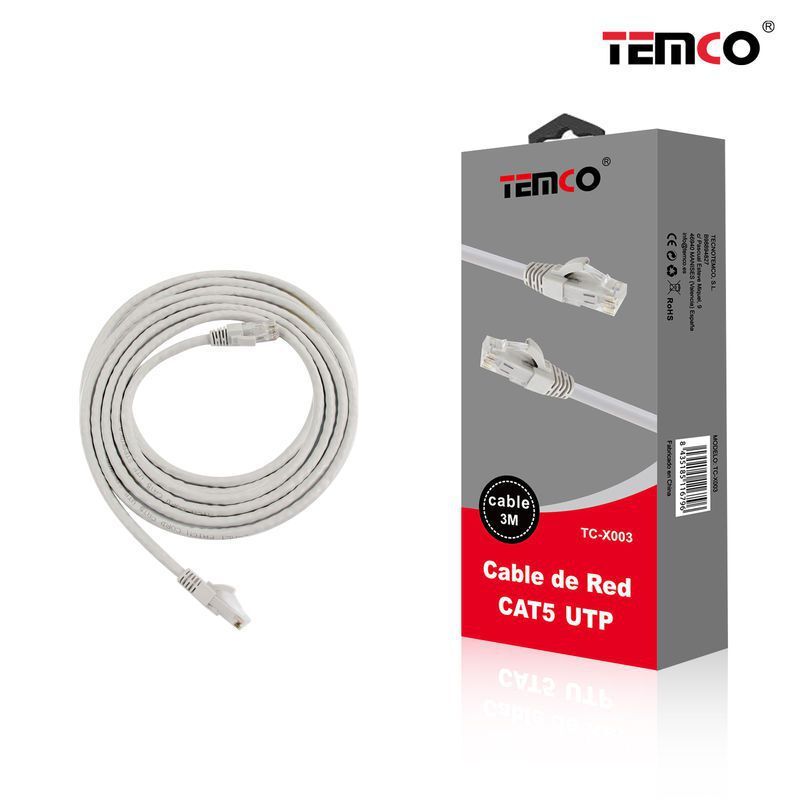 Cable de Red 3M TC-X003